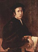 Jacopo Pontormo Portrat eines Musikers Spain oil painting artist